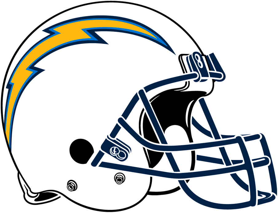 Los Angeles Chargers 2017-Pres Helmet t shirt iron on transfers...